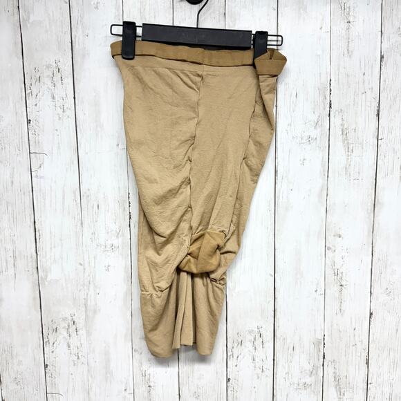 New Love Your Assets Shapewear Women Size 3 Buff Tan Mid Thigh Shaper Shorts - Picture 2 of 3